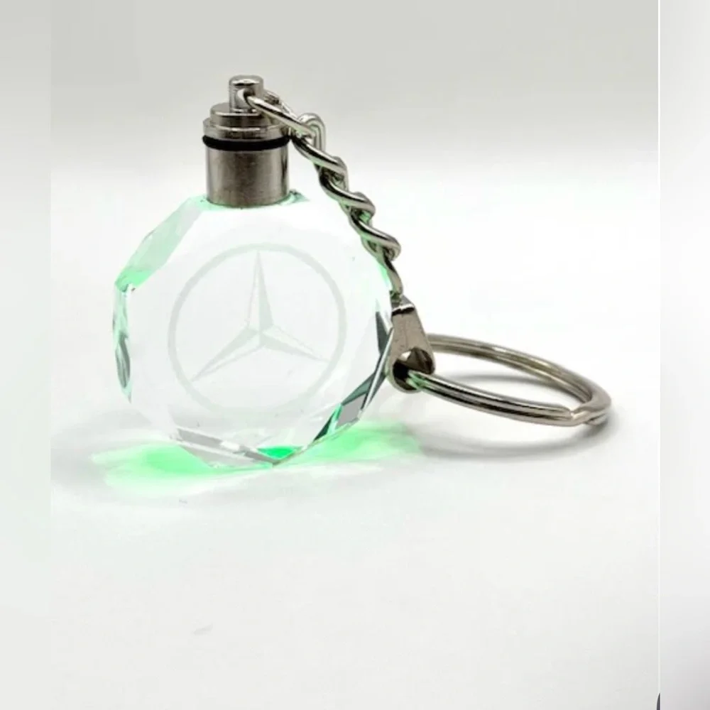 Multicolor LED Car Keychain